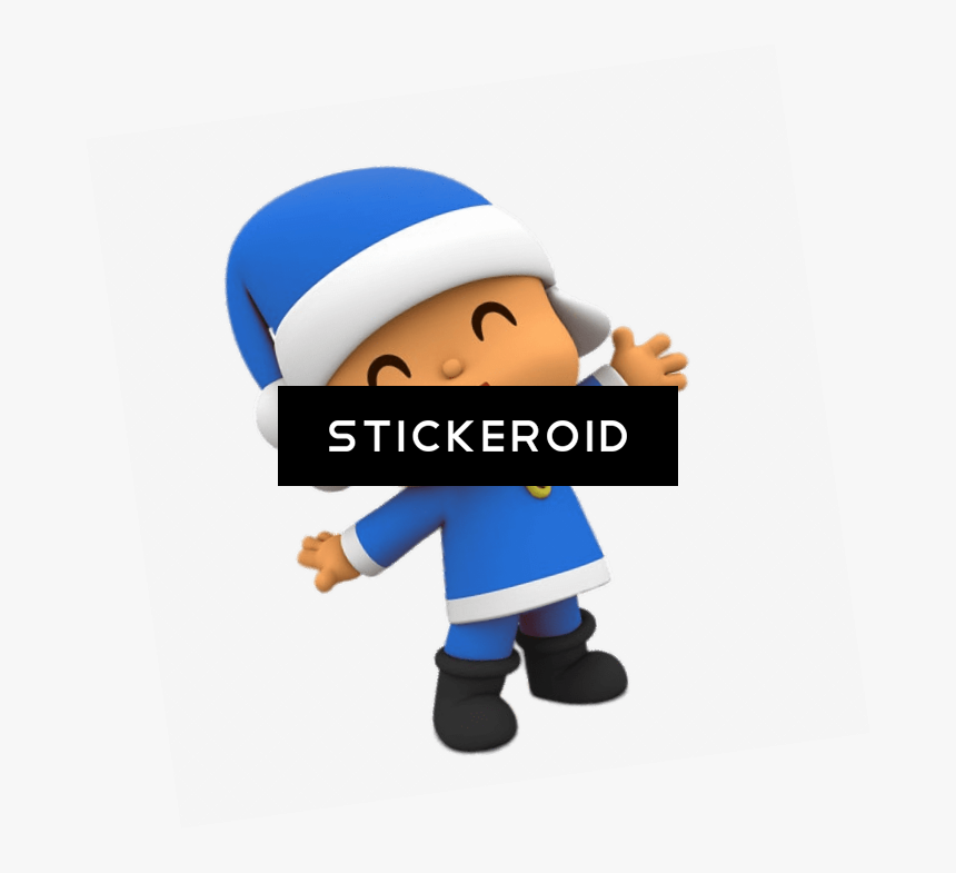 Pocoyo Blue Santa Suit - Pocoyo Christmas, HD Png Download