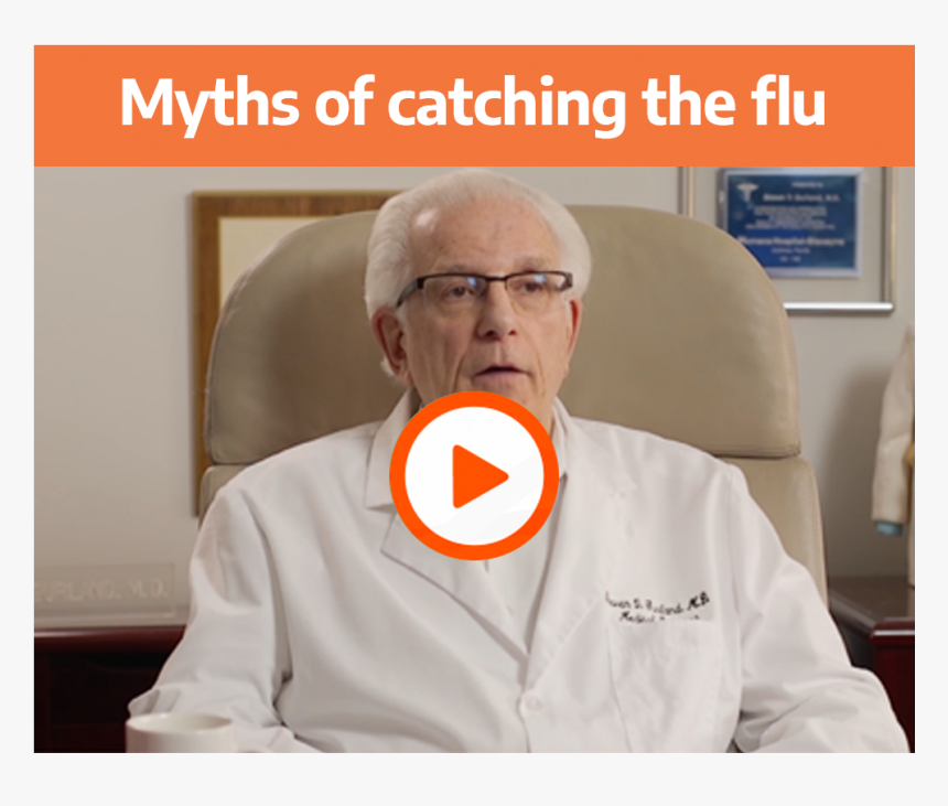Myths Of Catching The Flu - Photo Caption, HD Png Download