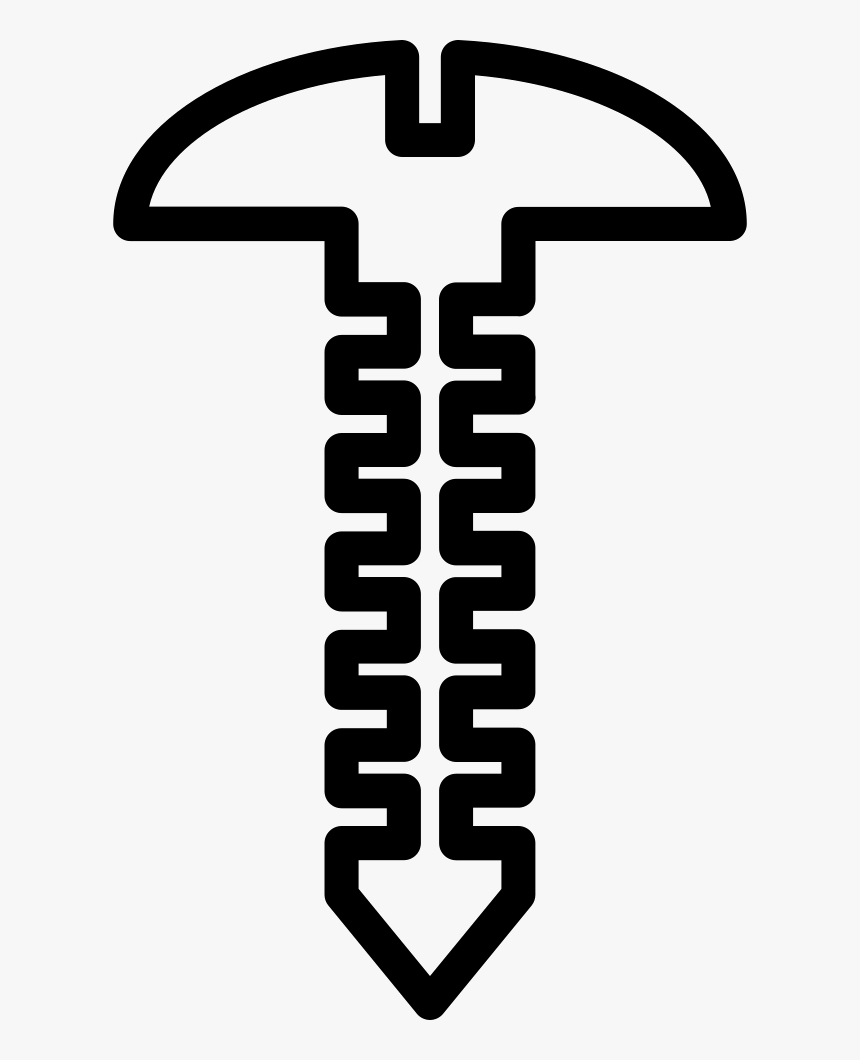 Zipper Outline, HD Png Download