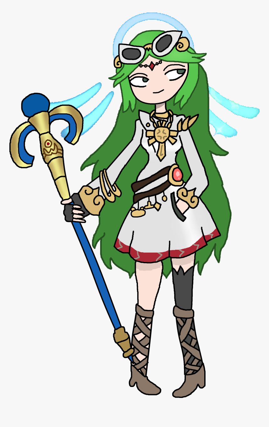 Palutena Fantendoverse Fantendo Nintendo - Casual Palutena, HD Png Download