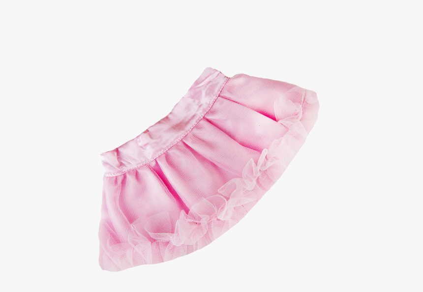 Satin Tutu Pink Skirt - Teddy Bear, HD Png Download
