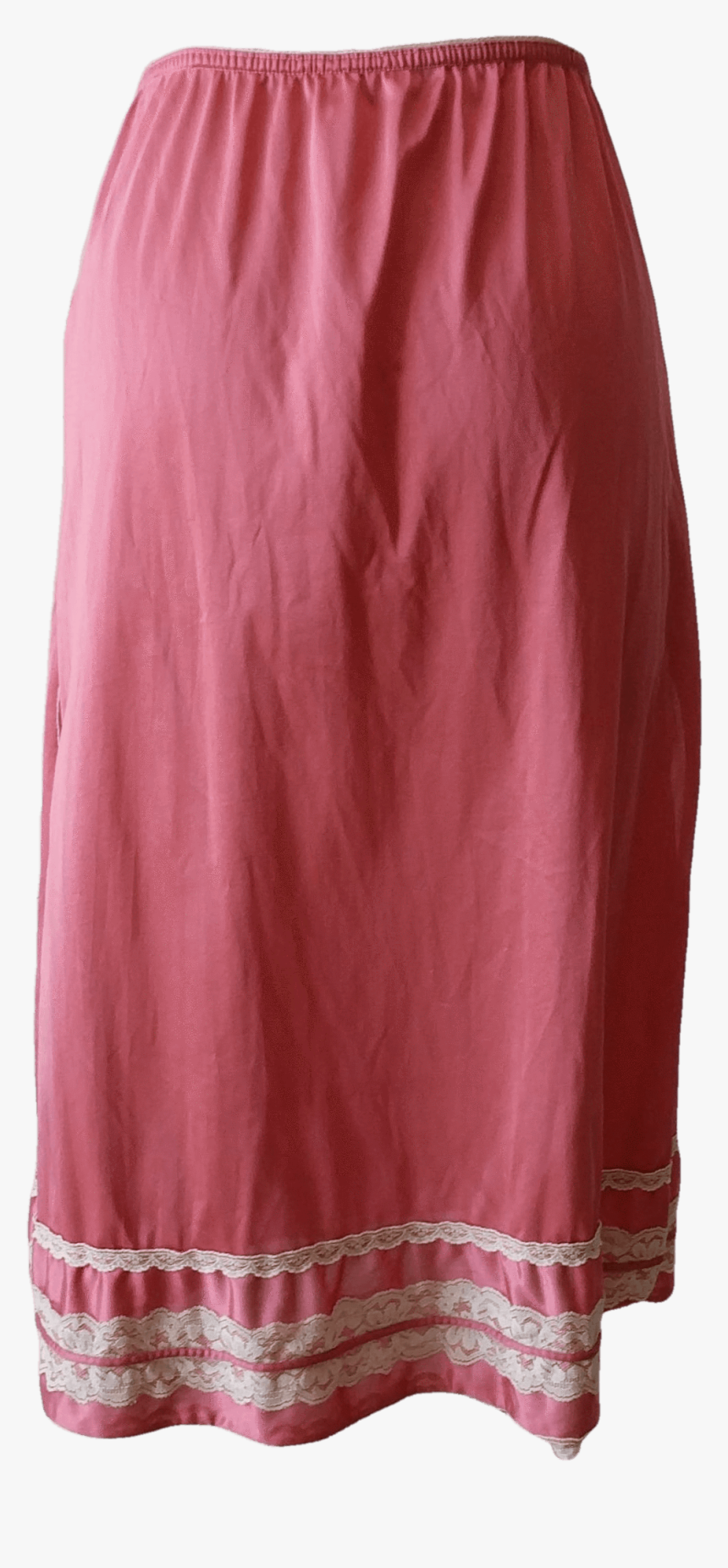 Lingerie Petticoat Pink Nylon Skirt, HD Png Download