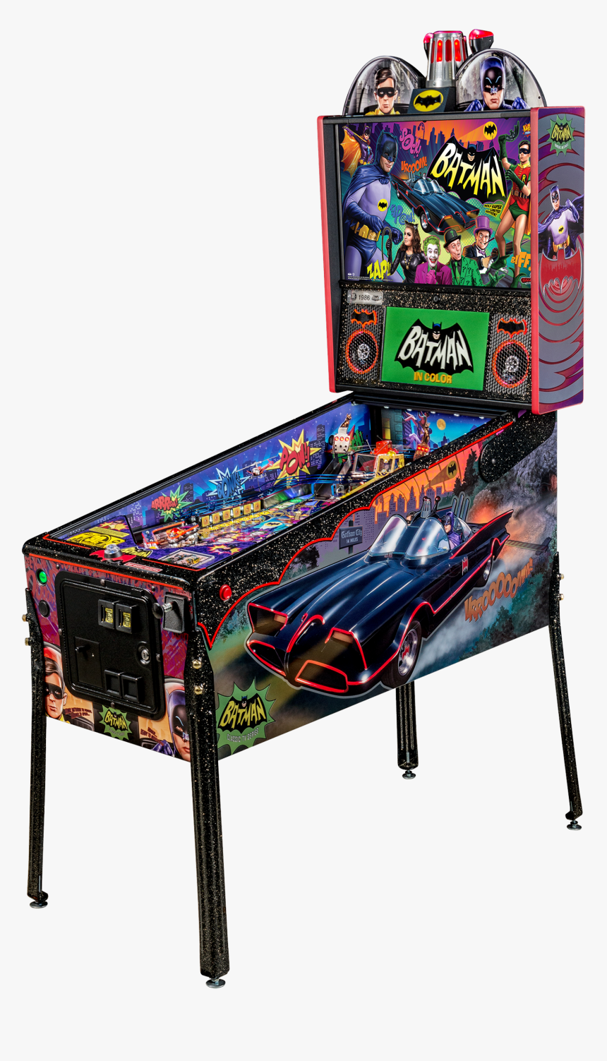 Super Le - Sternpinball Batman 66 Catwoman, HD Png Download