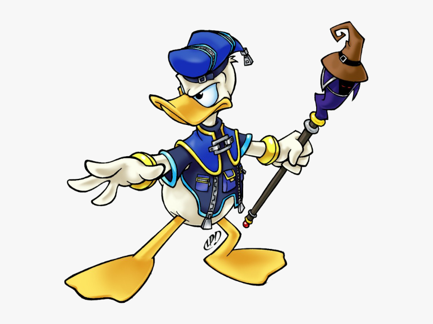 Imágenes Y Gifs De Disney El Pato Donald - Donald Kingdom Hearts Art, HD Png Download