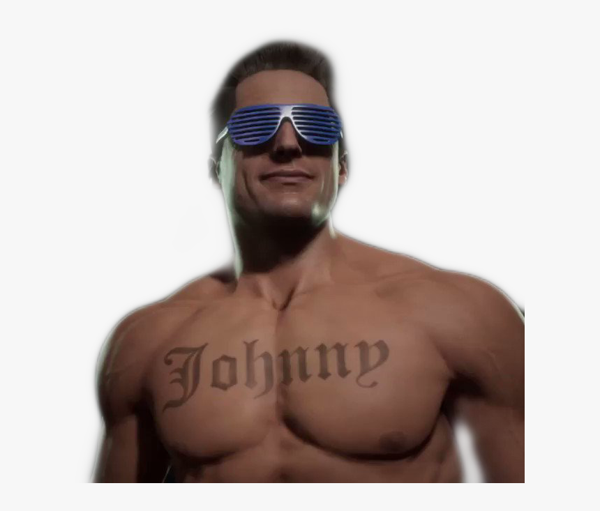 #johnnycage - Barechested, HD Png Download