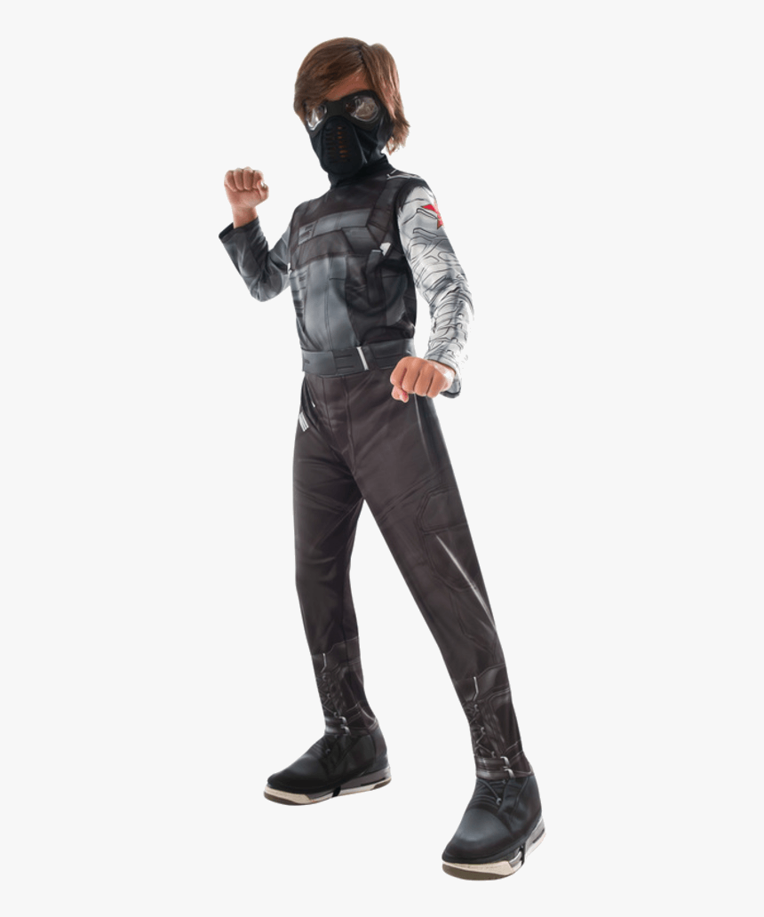 Child Winter Soldier Costume - Disfraz Dw Soldado Del Invierno, HD Png Download