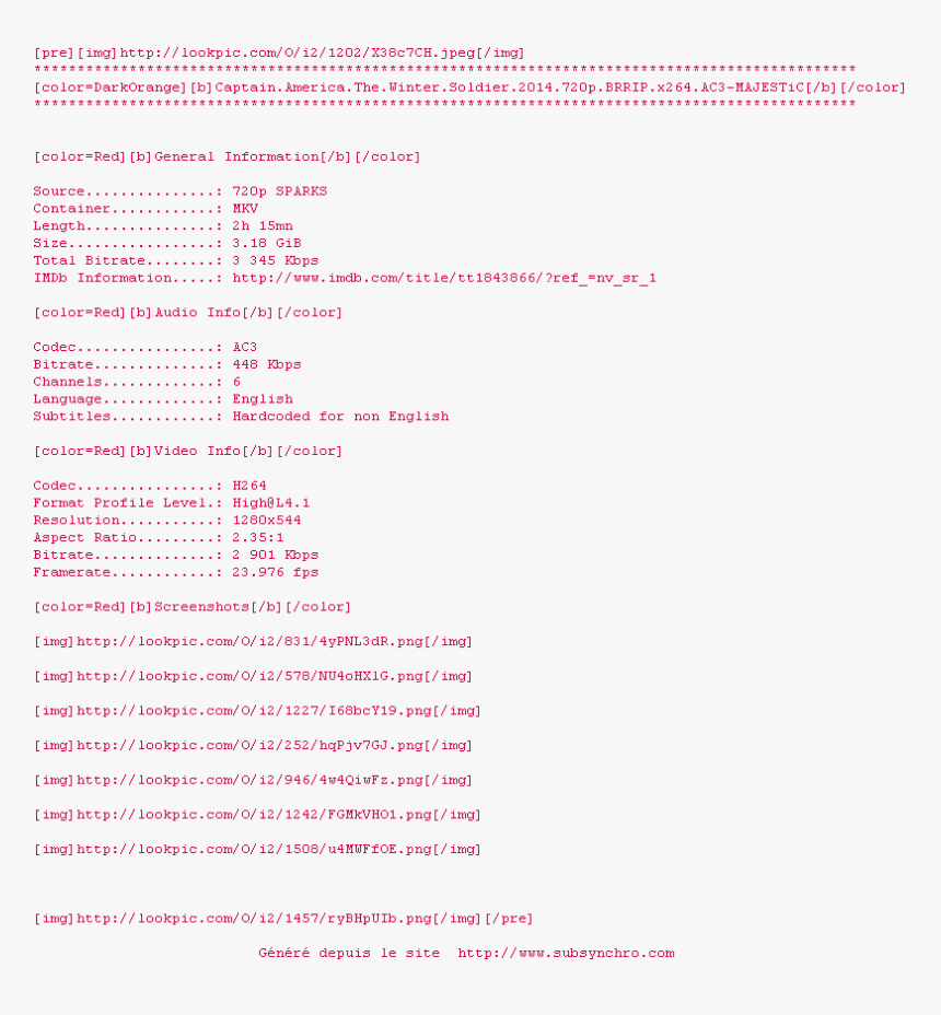 Nfo De La Release Captain, HD Png Download