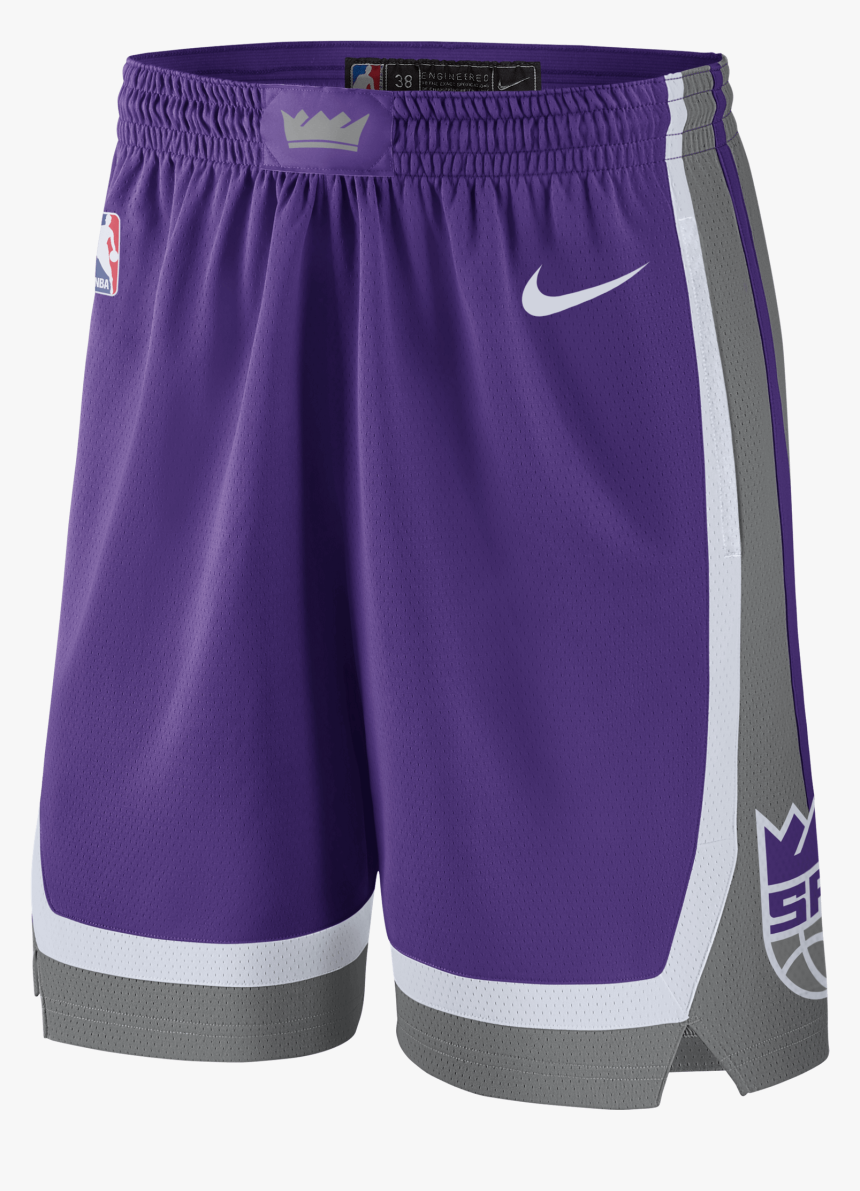 Nike Nba Sacramento Kings Swingman Road Shorts - Sacramento Kings Shorts, HD Png Download