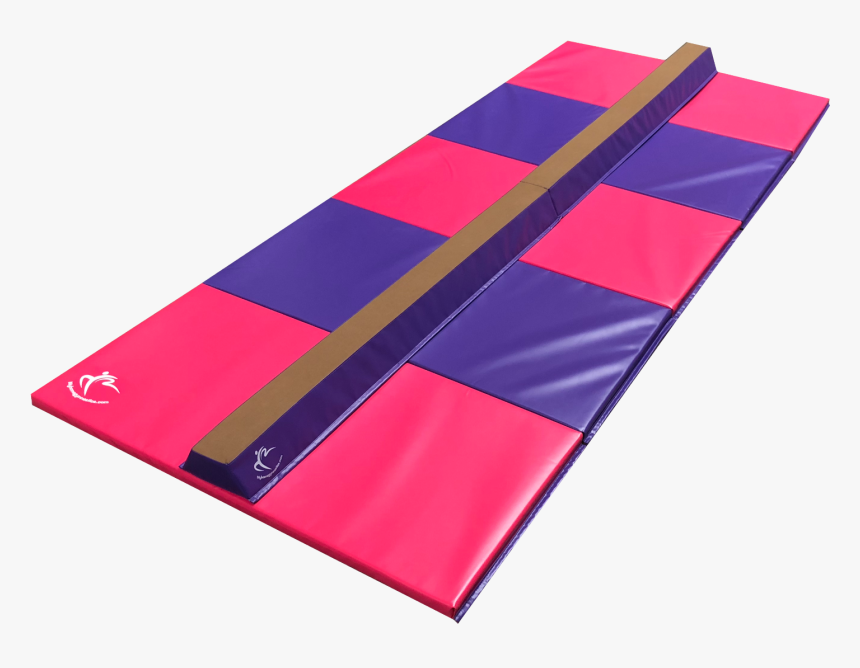 Deluxe Folding Balance Beam 3m & Large Folding Panel - Flag, HD Png Download