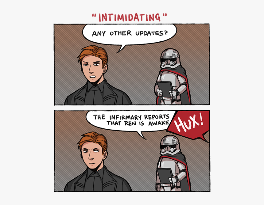 General Hux And Phasma Comic, HD Png Download