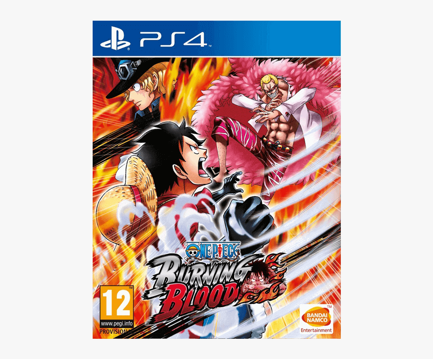One Piece Burning Blood Sur Ps4, HD Png Download