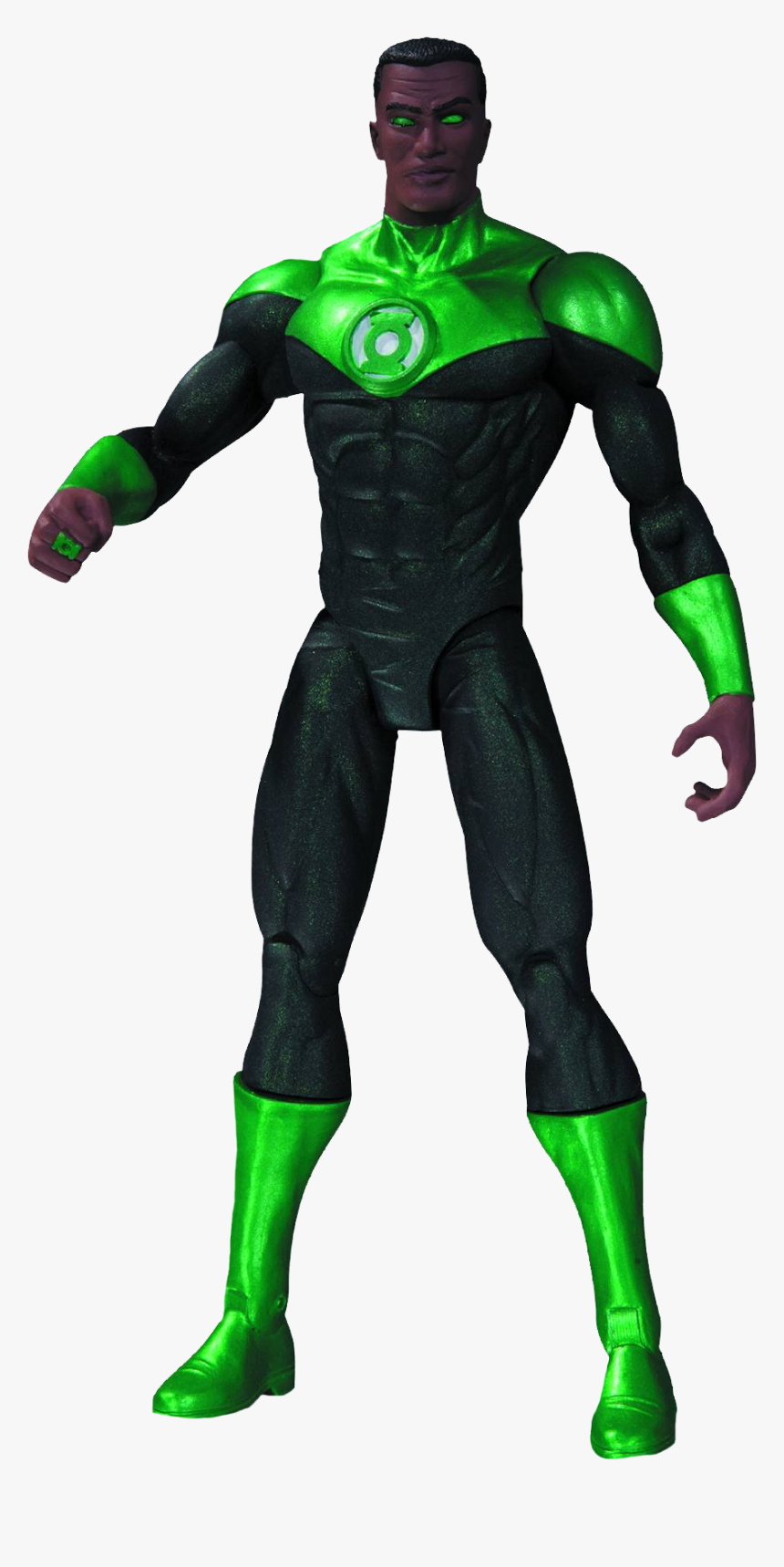 Green Lantern John Stewart - Action Figures For Boys, HD Png Download