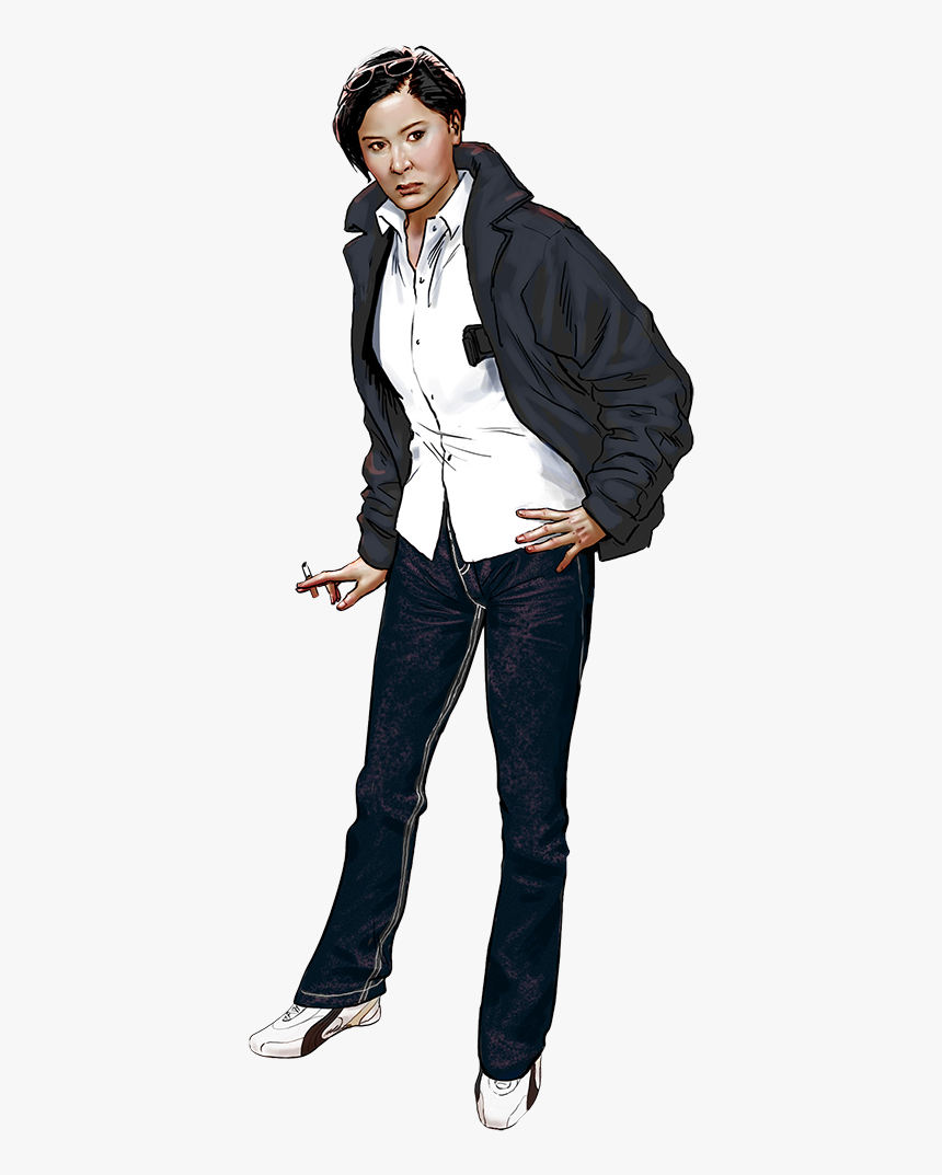 Sleeping Dogs Model Png, Transparent Png