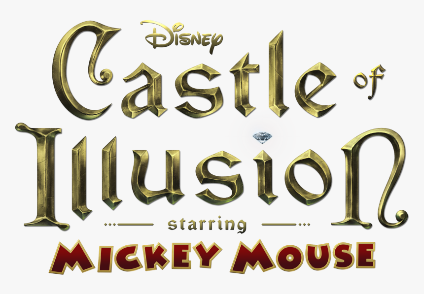 Disney Castle Of Illusion Starring Mickey Mouse Review - Castle Of Illusion Starring Mickey Mouse Logo, HD Png Download