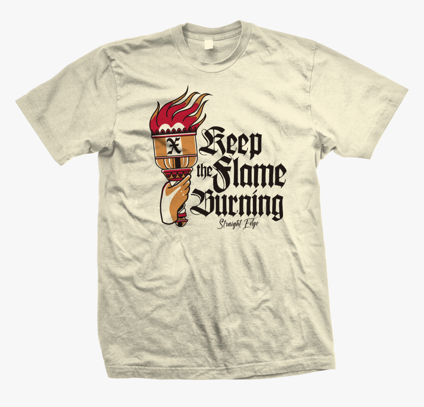 Image Of Keep The Flame - Number One T Shirt, HD Png Download