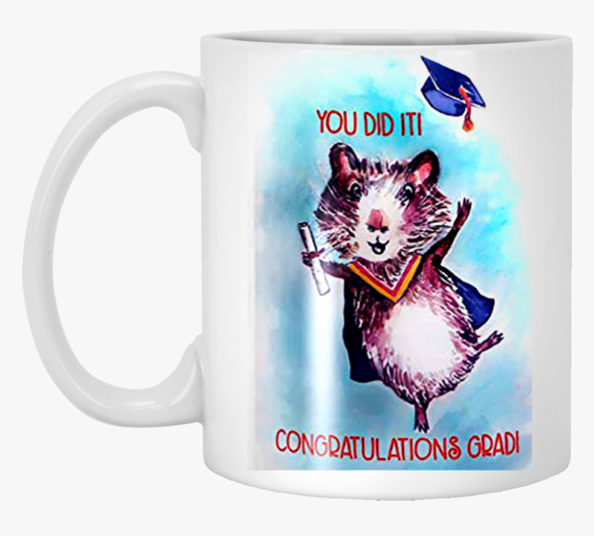 Guinea Pig Mug Congratulations Congrats New Job Graduation - Coffee Cup, HD Png Download
