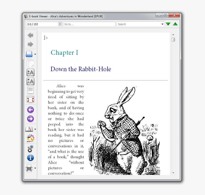 John Tenniel White Rabbit, HD Png Download