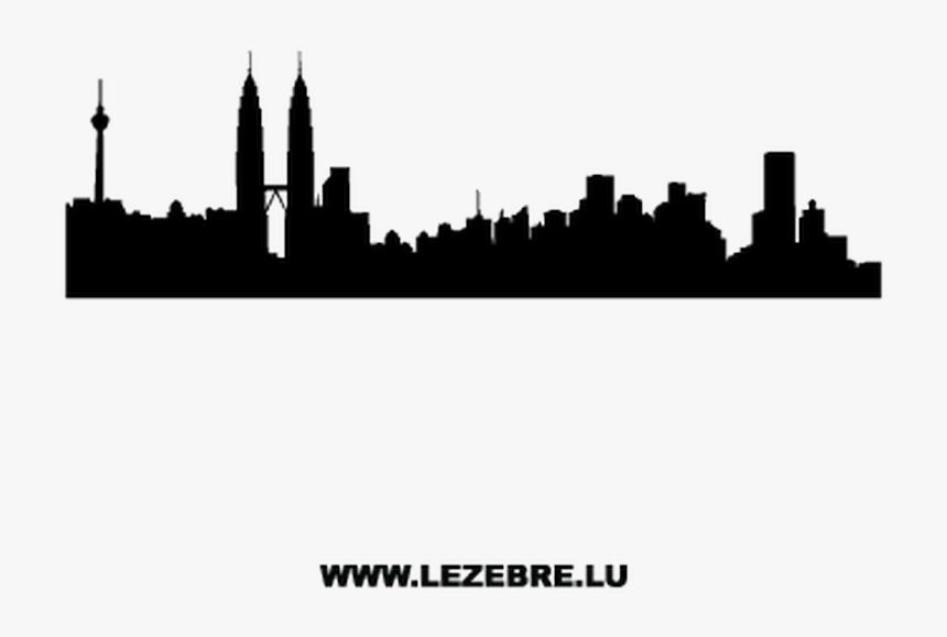 Easy Paris Skyline Silhouette, HD Png Download
