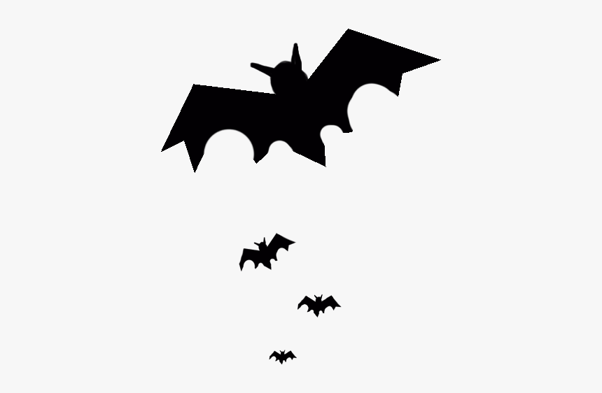 Bat Silhouette Icon - Silhouette, HD Png Download
