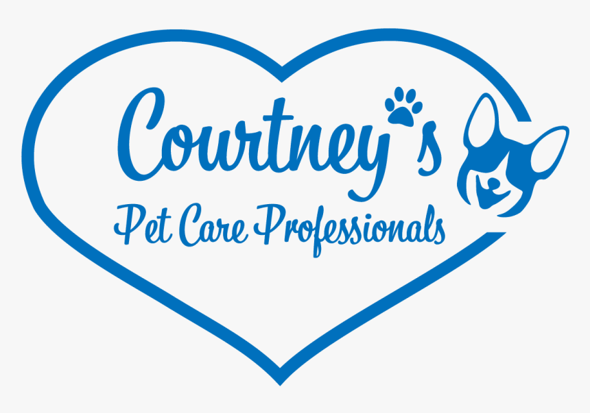 Courtney’s Pet Care Professionals Logo - Heart, HD Png Download