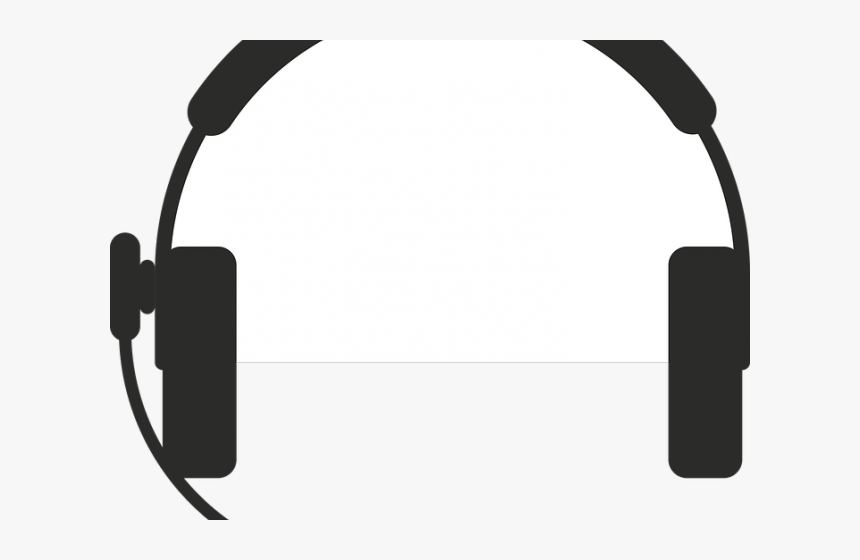 Call Center Headset Vector, HD Png Download