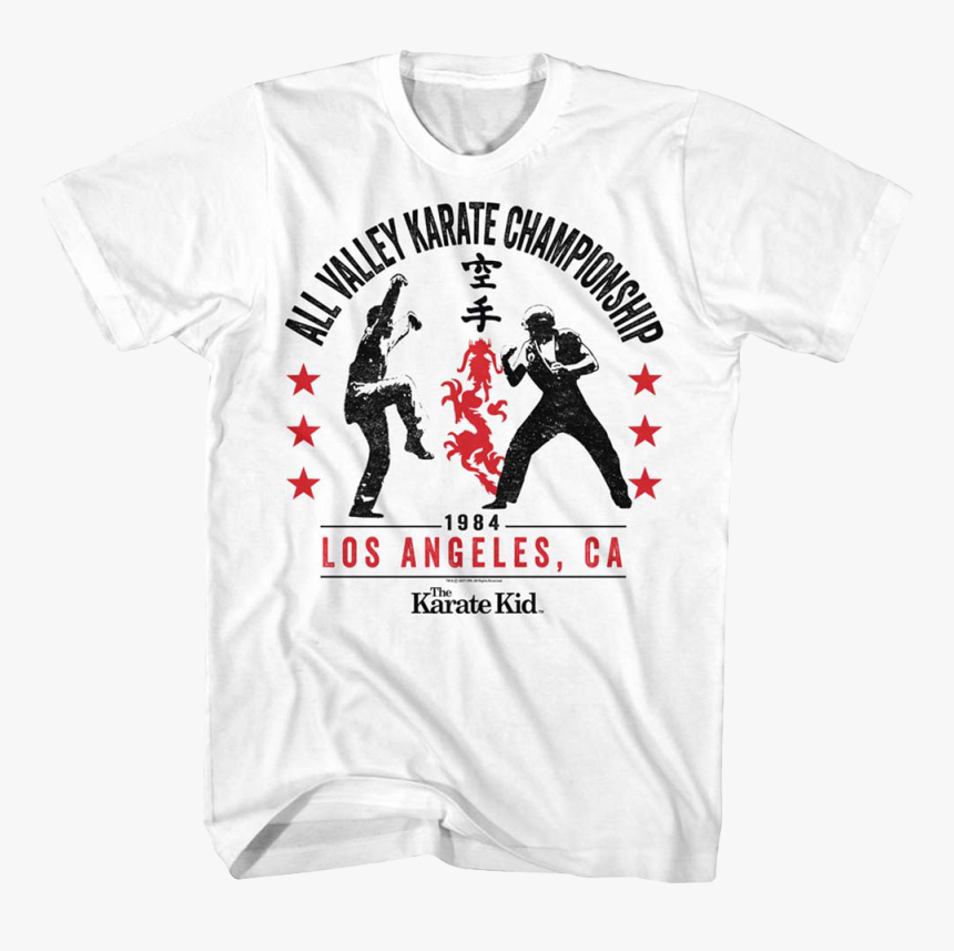 All Valley Championship Karate Kid T-shirt - Back To The Future T, HD Png Download