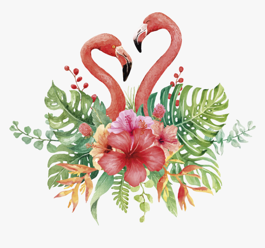 Flamenco Acuarela, HD Png Download