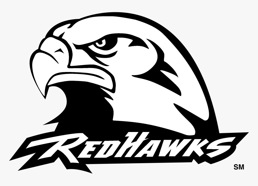 Miami Redhawks Logo Black And White - Miami Redhawks, HD Png Download
