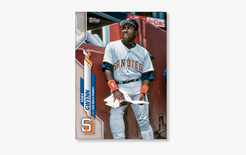 Tony Gwynn 2020 Topps Series 1 Base Card Short Prints - Banner, HD Png Download