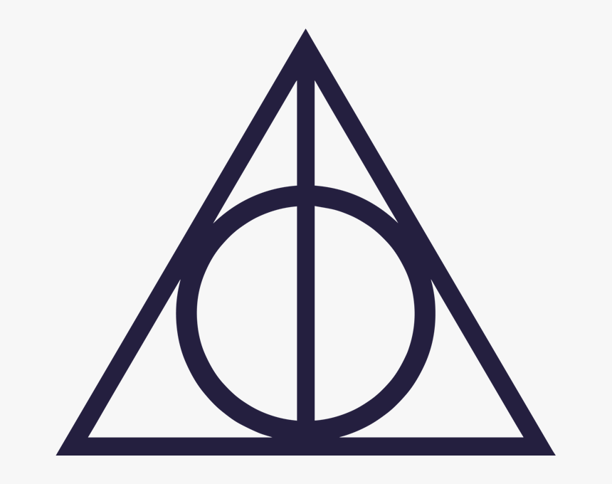 Harry Potter Deathly Hallows Symbol, HD Png Download