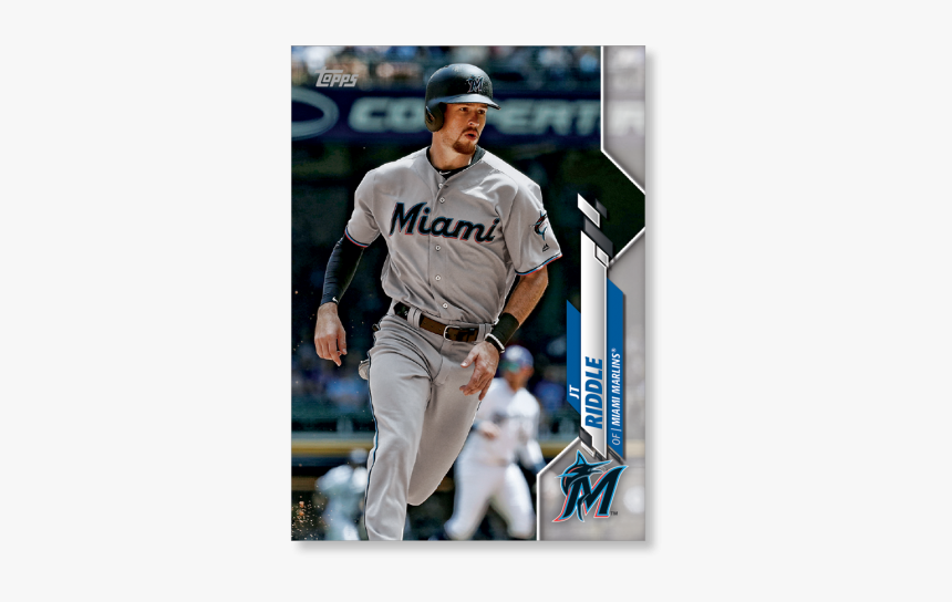 Jt Riddle 2020 Topps Series 1 Base Card Poster - Baseball Player, HD Png Download
