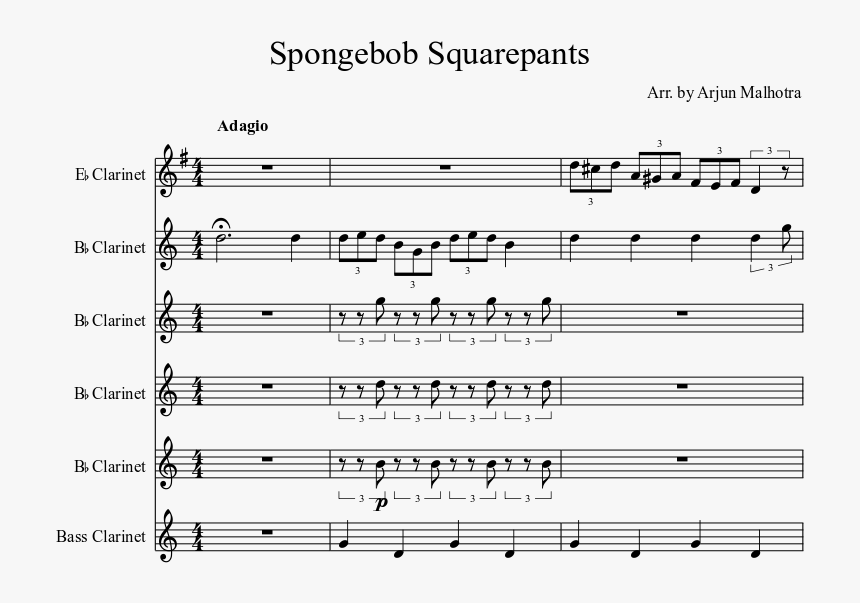 Transparent Spongebob Jellyfish Png - 星野 源 アイデア 楽譜, Png Download