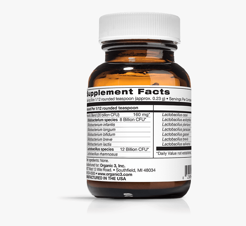 Organic 3 Primal Gut 
 Class Lazy - Probiotic, HD Png Download