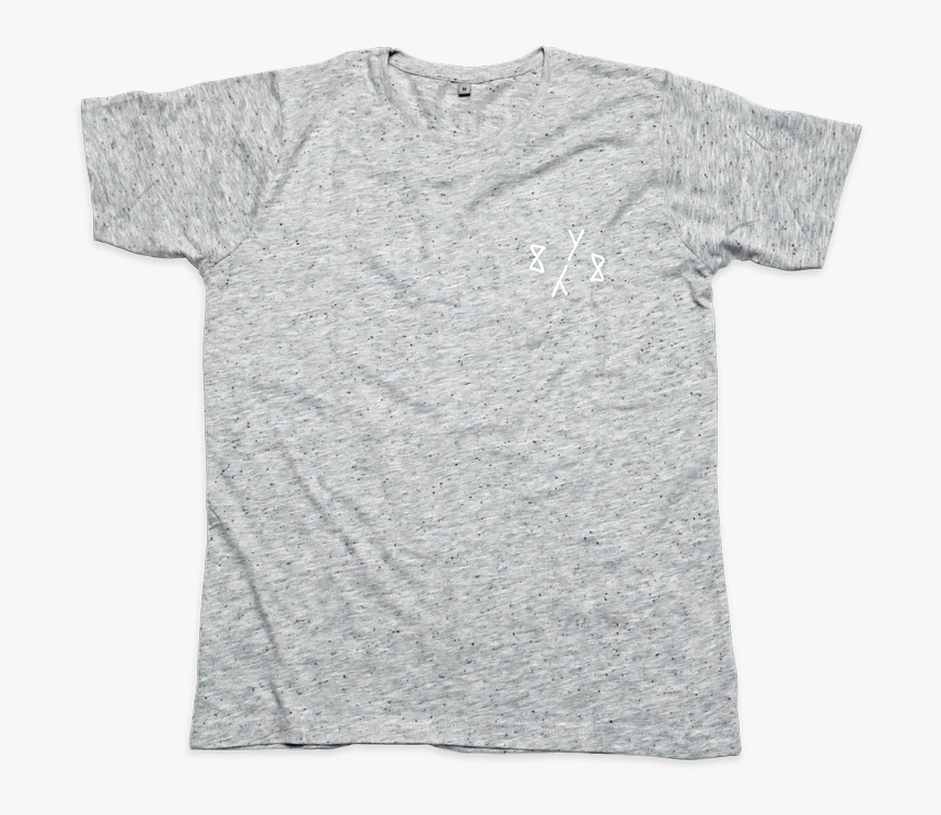8y8 Speckled T-shirt Grey - Te Voy A Matar Cuando Me Acabe, HD Png Download