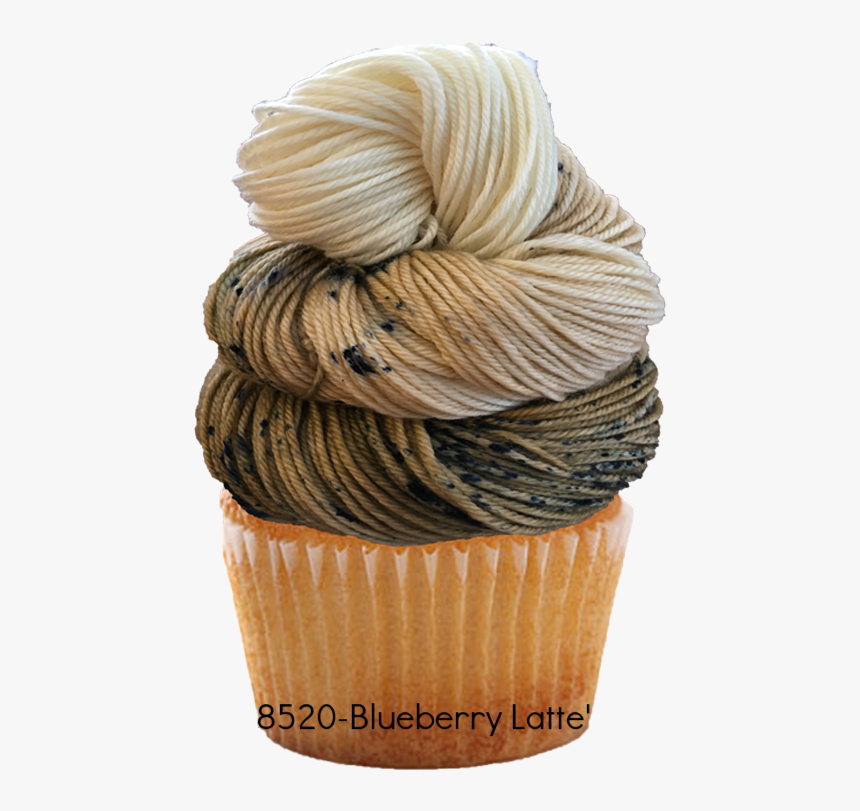 8520 Blueberry Latte - Cupcake, HD Png Download