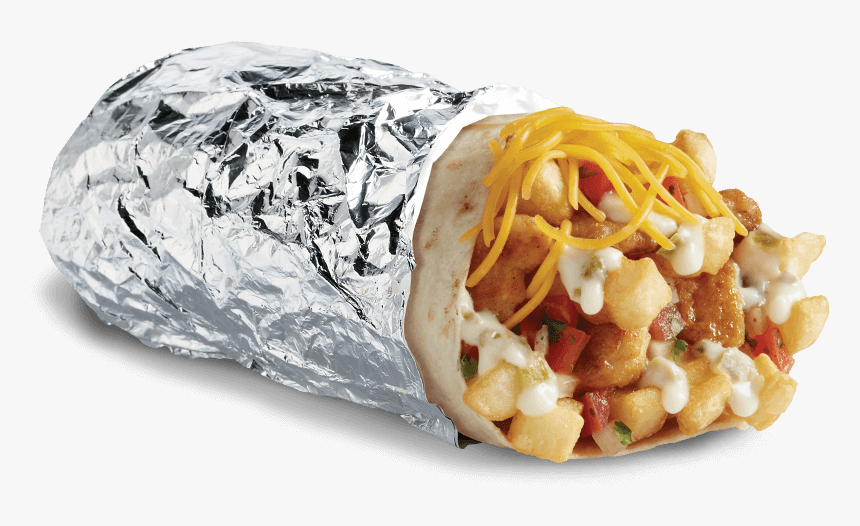 Epic Queso Chicken Burrito Del Taco, HD Png Download