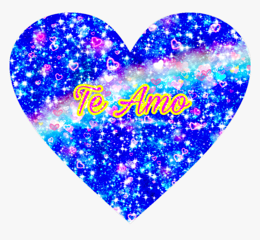 Teamo Heart Shape Colorful Brusheffect Interesting - Heart, HD Png Download