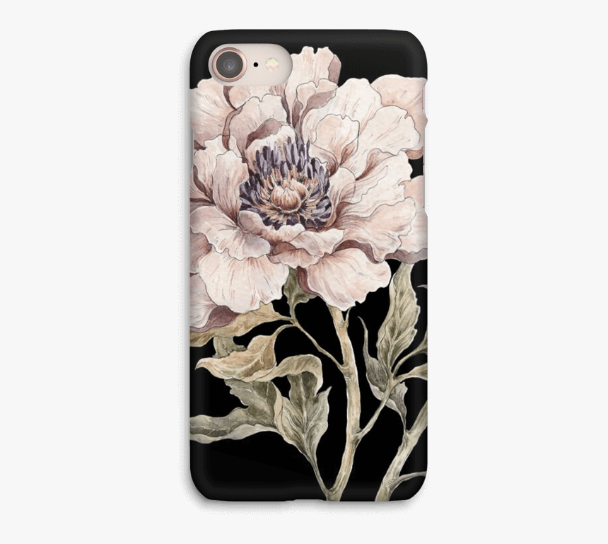 Light Pink Peony Case Iphone - Design For Phone Case, HD Png Download