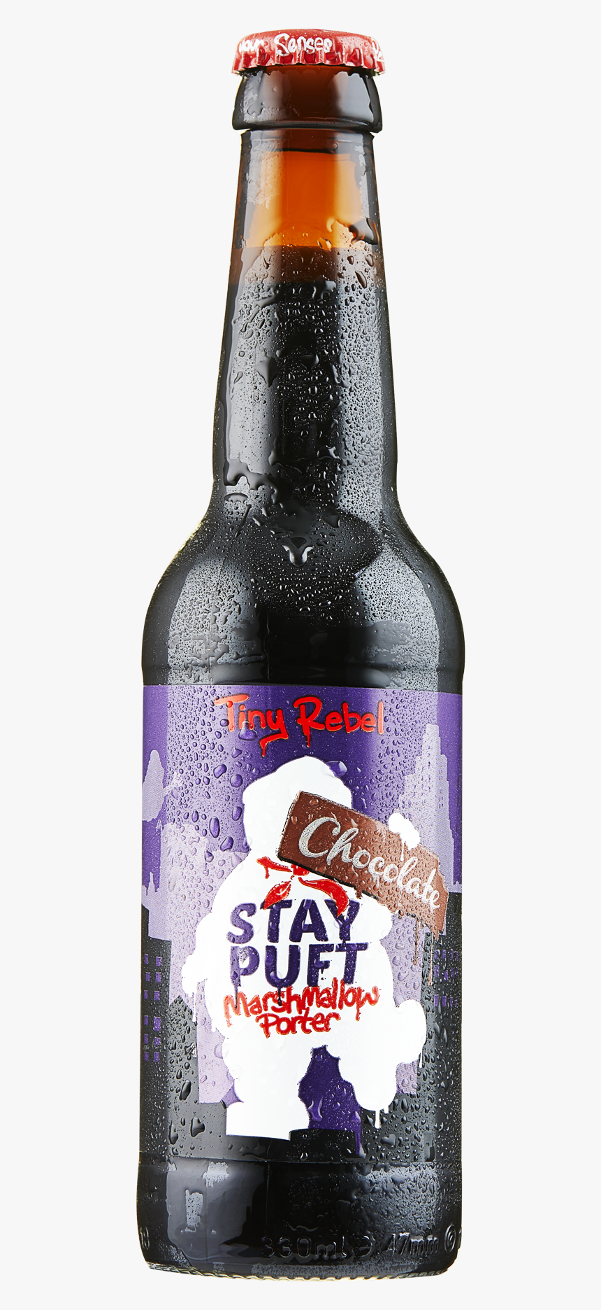 Chocolate Stay Puft - Beer Bottle, HD Png Download