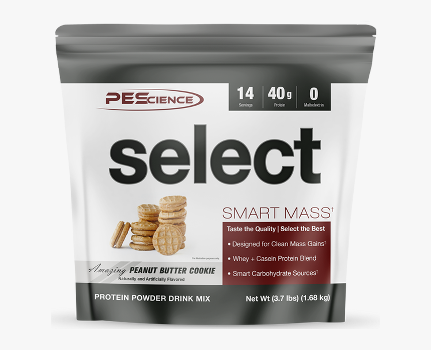 Pescience Select Smart Mass Protein - Pescience Select Smart Mass Servings, HD Png Download