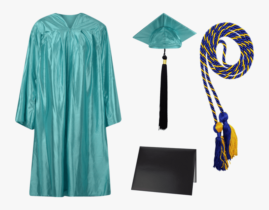 Cap Gown And Tassel Honor Cord Diploma Cover Set - Academic Dress, HD Png Download