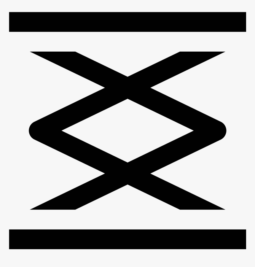 This Icon For Scissor Lift Resembles A Spring Board, HD Png Download