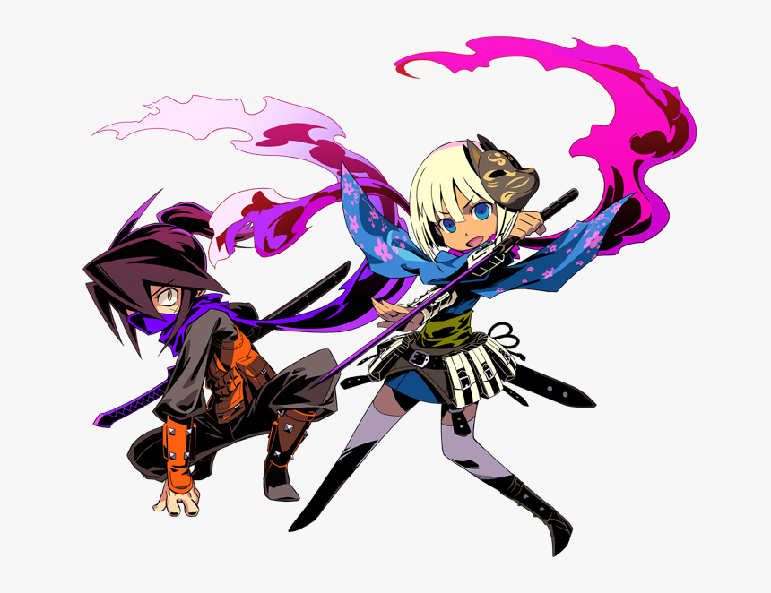 Unnamed - Etrian Odyssey Mystery Dungeon Ninja, HD Png Download
