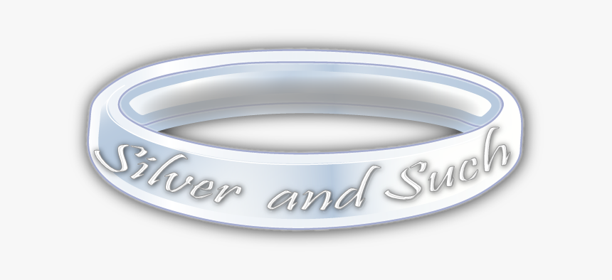 Logo Design By Cvlogoman For Silver & Such - Titanium Ring, HD Png Download