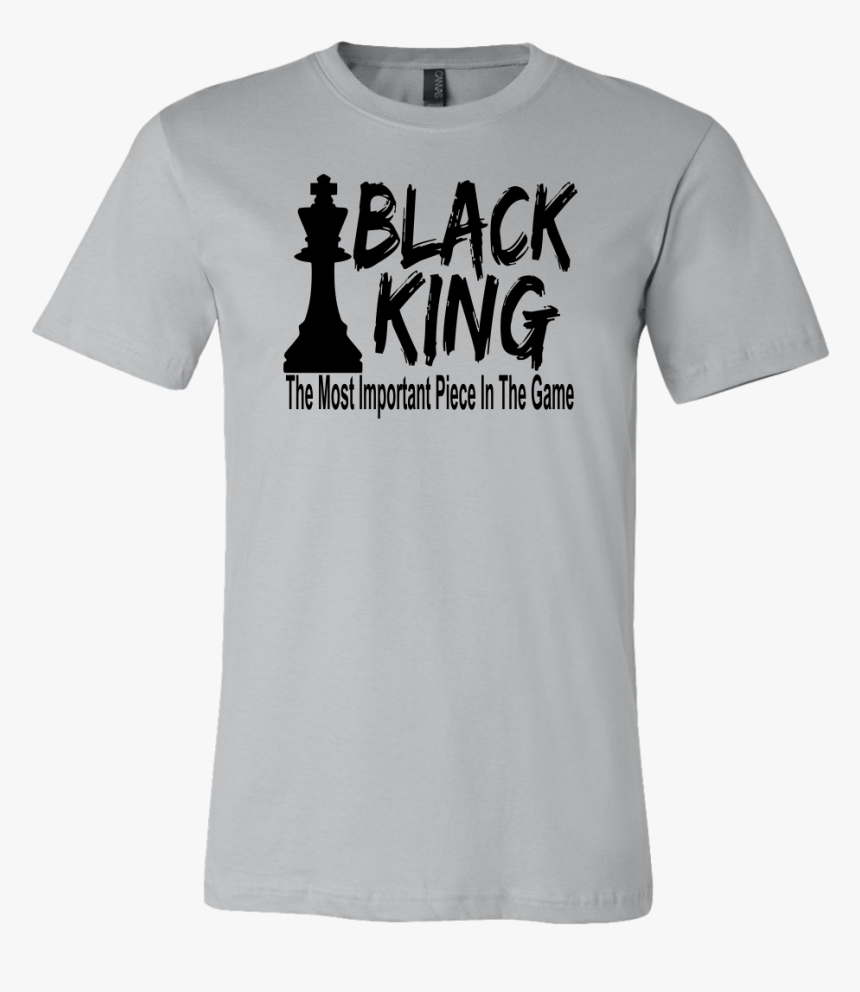 Black King Chess Piece Unisex T-shirts - Active Shirt, HD Png Download