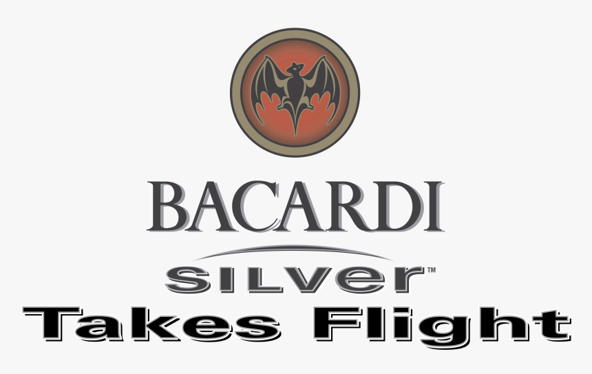 Bacardi Silver Logo Png Transparent - Bacardi, Png Download