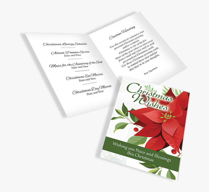 Advent18 A Eng Display - Poinsettia, HD Png Download
