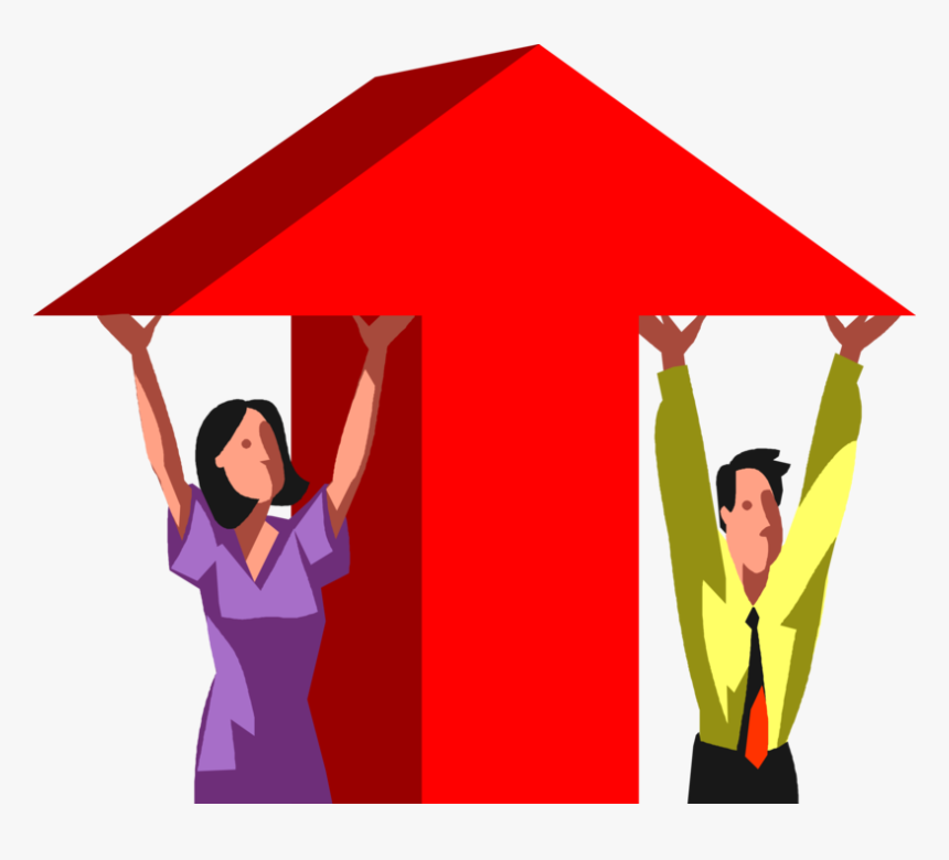 Vector Illustration Of Business Associates Use Teamwork, HD Png Download