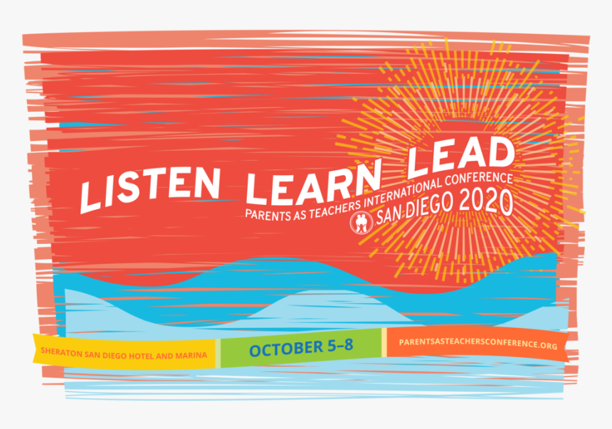 Primary Art Red Listenlearnlead Wind Waves 2 Pat Icon, HD Png Download