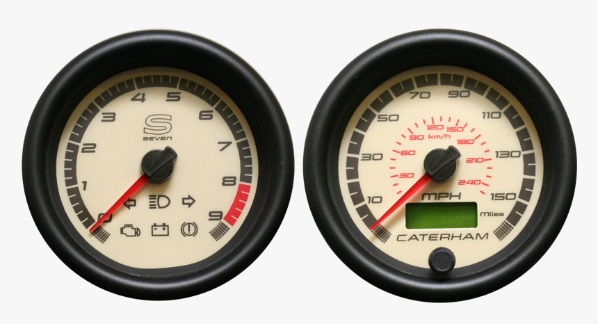 Caterham 7 Speedometer, HD Png Download